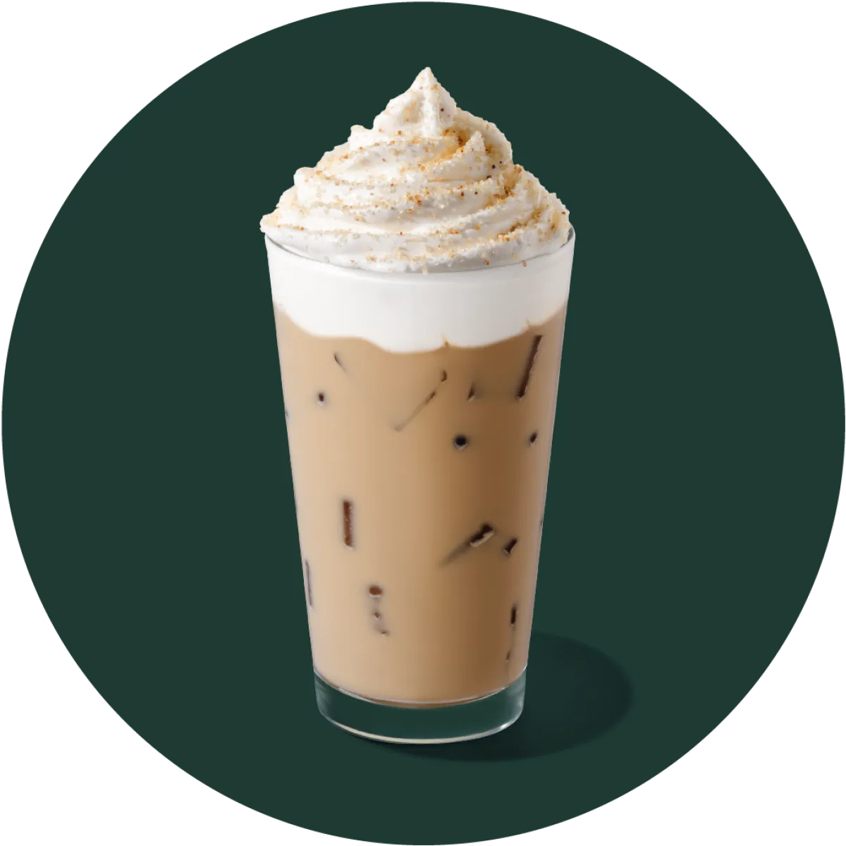 Nuez Pecana Crunch Latte Helado