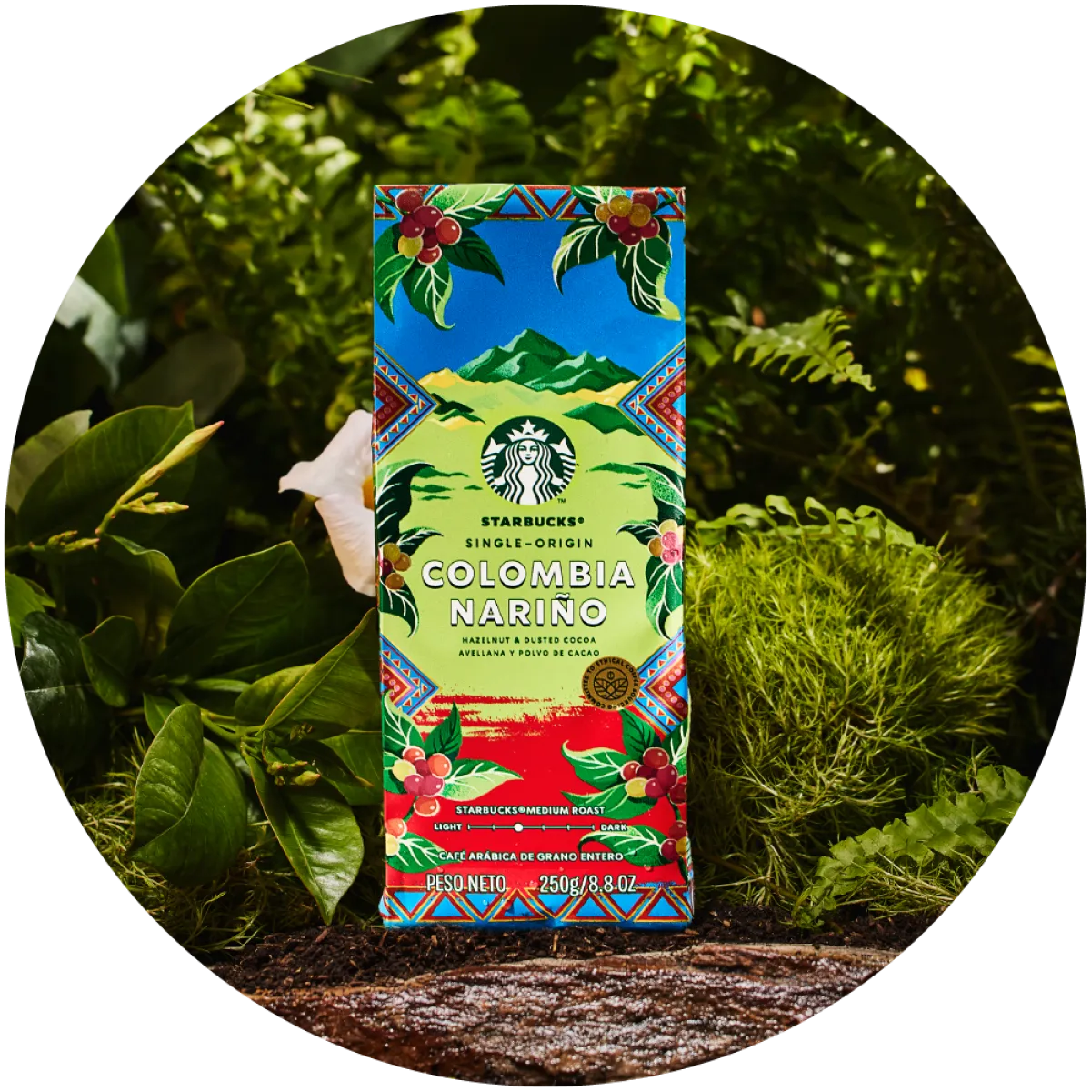 Café en grano Colombia Nariño, 100% Colombiano