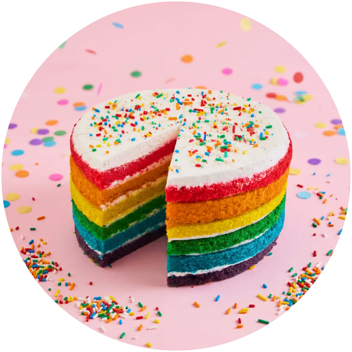 Rainbow Cake, torta de temporada Pride