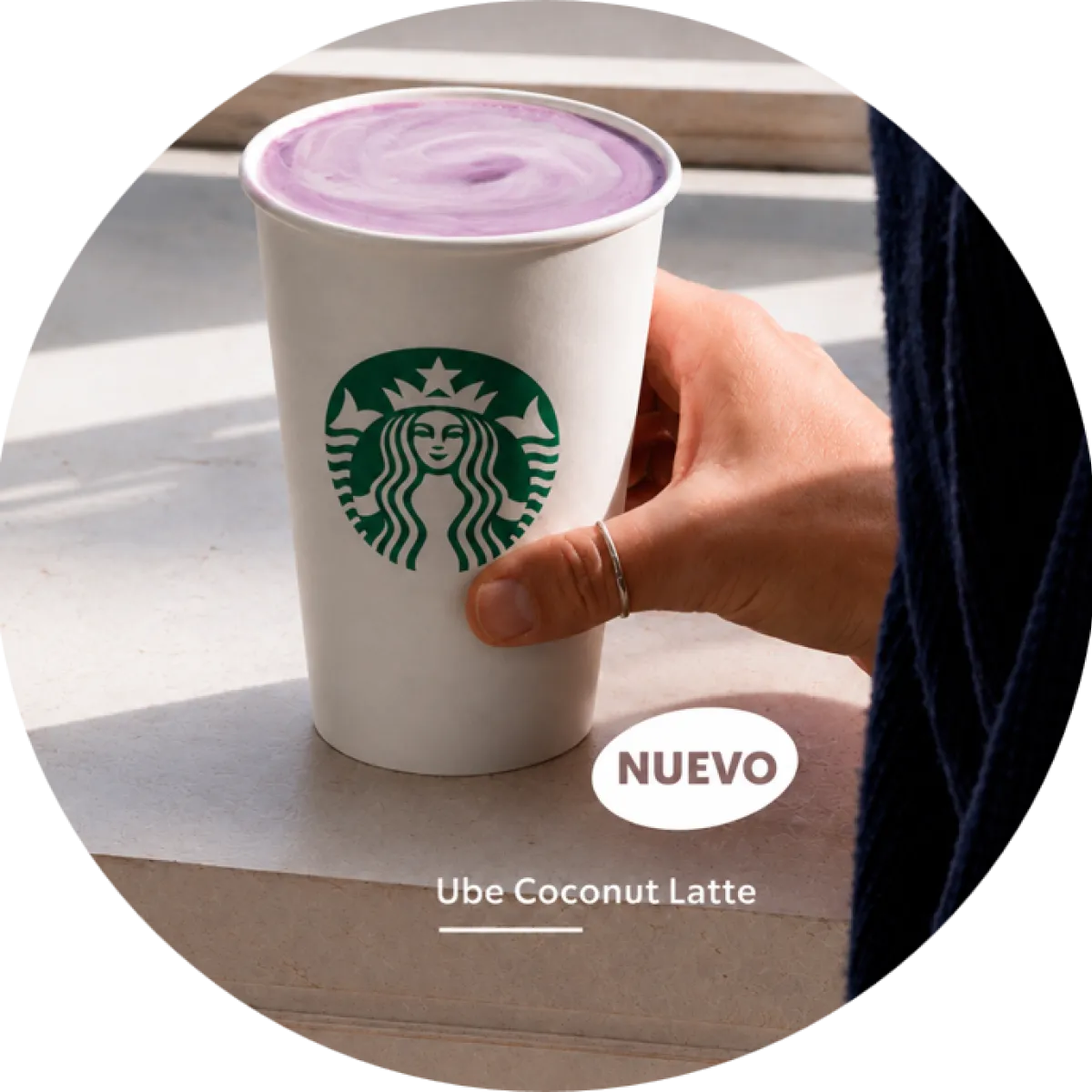 Ube Coconut Latte