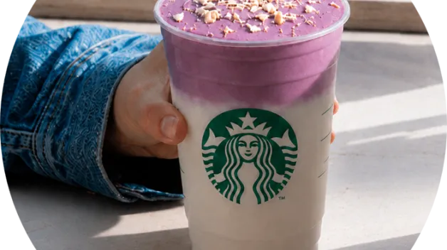 Ube Coconut Frappuccino