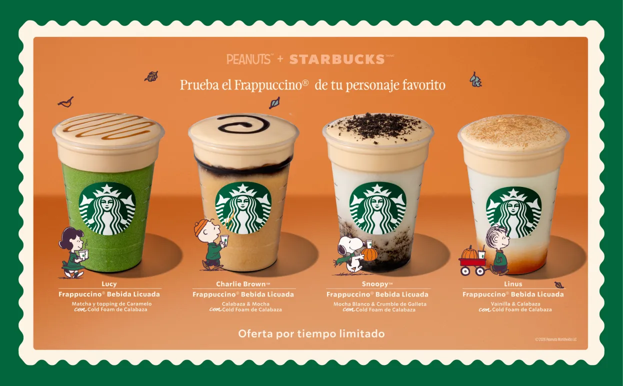 Bebibas Peanuts + Starbucks